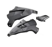 Carenado Lateral De Motocicleta Carenado Inferior Alerón Motor Vientre Motocicleta para Kawasaki Z900 ZR900 2017-2019 Protector Panel Marco Cuerpo Alerón Moto(Aspecto de Carbono)