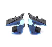 Carenado Lateral De Motocicleta Piezas Motocicleta Alerones Desnudos Fuerza Descendente Lateral ala Carenado Fija para MT09 para MT 09 SP 2017 2018 2019 2020 Alerón Moto(Azul)