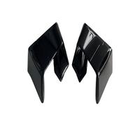 Carenado Motocicleta para Y&amaha YZF-R3 YZFR3 YZF R3 2019-2023 Carenado Delantero Pequeña Aerodinámica Kit Protección Carcasa ala Alerón Alerón Winglet(Negro Brillante)