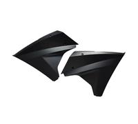 Carenado Motocicleta Viento Fija para CBR650R 2019-2023 Cojín Asiento Protector Lateral Marco Motocicleta Travesaño Cubierta Lateral Radiador Panel Lateral(Negro Mate)
