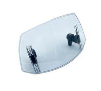 Carenado para KYMCO Agility Maxi300i Downtown350i | Alerón Motocicleta City125 Windshield Extension Adjustable Deflector de aire de parabrisas moto(Light Grey)