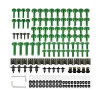 Carenado Pernos Kit Kit De Tornillos para Carenado De Motocicleta para MT 07 09 10 03 125 SP Tenere 700 Tracer 9 GT 900 9GT 900GT FJ-09 Tracer9 Tornillos(Verde)