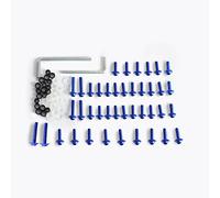 Carenado Pernos Sujetador Compatible Con Yamaha Para YZF R6 2003 2004 2005 2006 2007 YZF R6S 2006 2007 2008 89PCS Pernos Carenado De Motocicleta Clips De Sujeción Tornillo Kits De Pernos Completos ( C