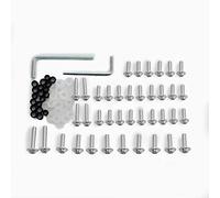 Carenado Pernos Sujetador Compatible Con Yamaha Para YZF R6 2003 2004 2005 2006 2007 YZF R6S 2006 2007 2008 89PCS Pernos Carenado De Motocicleta Clips De Sujeción Tornillo Kits De Pernos Completos ( C