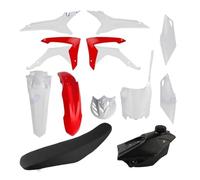 Carenado Tanque Combustible Kit de carenado carrocería, cubierta lateral, Panel trasero faro delantero para CRF250R 2014-2017 para CRF450R 2013-2016