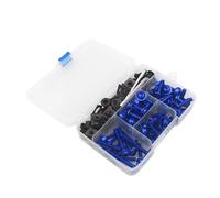 Carenado Tornillos Fijación Compatible con Cbf600 para Cb600f para Cbr650r Kit de pernos de carenado de motocicleta Tornillos para carrocería Sujeciones de tuerca Kit de clip de tuerca de perno de car