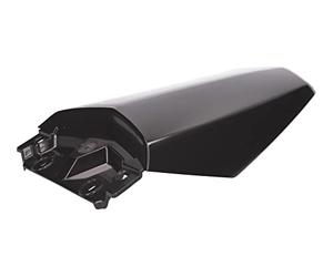 Carenado trasero Derbi, negro, sin decoración, 2B004331000W0N