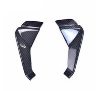 Carenados Laterales Winglets para Aprilia para RS660 para Tapa Admisión, Alerón Delantero Desnudo, Aleta Aerodinámica Accesorios Fibra Carbono para Motocicleta