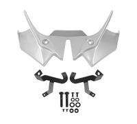 Carenados Laterales Winglets para para Z650 2020-2024 Kit De Deflectores Alerón para Motocicleta Winglets Spoiler Delantero Panel Cono Nariz Carenado Pico