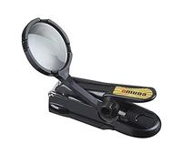 CAREOR Cortaúñas con lupa de acero inoxidable para las manos y los pies para personas mayores, recortador de uñas profesional que reduce la tensión ocular y fácil agarre