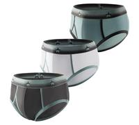 Carer Pack de 3 Braguitas de Incontinencia para Adolescente 60 ml de Absorción Ropa Interior de Algodón Suave para Incontinencia Ligera Reutilizables 4XL