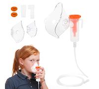 CARER SPARK Accesorios para inhalador Kits de accesorios de manguera y boquilla para adultos y niños Conjunto nebulizador universal