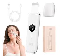 CARER SPARK Peeling Ultrasónico Facial Skin Scrubber Limpiador Ultrasonidos Facial con 4 Modos e Intensidad Ajustable,Limpieza Profunda Eliminación de Puntos Negros Exfoliación Suave Recargable USB