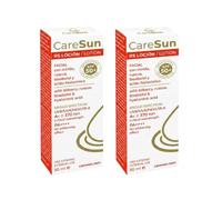 Caresun Loción RS SPF 50+ Pack | Fotoprotector facial SPF 50+ | Para Piel Sensible y Rosácea | Protección UVB UVA IR HEVL | Hidratante Antioxidante | Acabado Matificante no Graso | Uso Diario (X2)