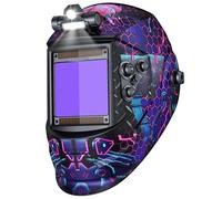 Careta de Soldar,Peso Ligero Casco de soldadura con oscurecimiento automático, energía solar, color real, capucha, máscara soldador(AR-WC041)