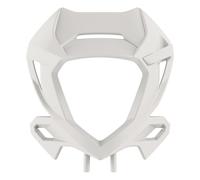 POLISPORT 8667300001 - Máscara de remodelación de faro resistente y duradera compatible con motocicletas BETA en color Blanco