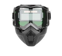 Careta Soldar Automatica,Casco de Soldadura Máscara de soldadura automática montada en la cabeza Gafas Filtro luz Casco antideslumbrante Equipo protectora(A)