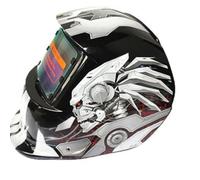 Careta Soldar Automatica,Casco de Soldadura Máscara de soldadura con oscurecimiento automático solar montada en la cabeza Calcomanía for máscara Casco