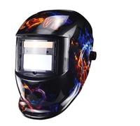 Careta Soldar Automatica,Casco de Soldadura Protección for soldadura Soldador Casco protector for Máscara de oscurecimiento solar totalmente automática(C,True Color)