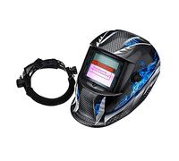 Careta Soldar Automatica,Casco de Soldadura Solar auto oscureciendo rango ajustable Sensor de arco Soldadura eléctrica Máscara soldadura del casco Lente para la máquina(Type 4)