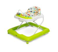 CARETERO - Ayuda de Aprendizaje para Bebés - Babywalker Nel - a Partir de 6 Meses con Tablero de Aprendizaje - Juego y Andador - Aprender a Caminar y Desarrollar la Motricidad Fina - Verde