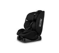 CARETERO - Silla de coche evolutiva 40-150 cm - Mundi i-Size - Elevador de coche para niños y sillita para bebés - Silla de coche para bebés sin Isofix - Cómoda con 5 posiciones de inclinación - Negro