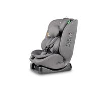 CARETERO - Silla de Coche evolutiva 40-150 cm - Mundi i-Size - Elevador de Coche para niños y Sillita para bebés - Silla de Coche para bebés sin Isofix - Cómoda con 5 Posiciones de inclinación - Gris