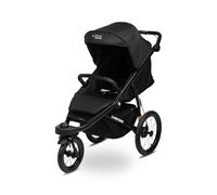 CARETERO - Silla de Paseo Lima Deluxe - Silla de Paseo Ligera con Respaldo Reclinable, Capota Grande y Cesta de Almacenaje - Silla de Paseo de Viaje Plegable Compacta - para Niños Pequeños - Negro