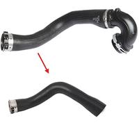 carexpart Manguera de refrigeración para Opel Insignia 2.0 CDTI de goma reforzada Kevlar negro 580 mm 77 mm x 68 mm