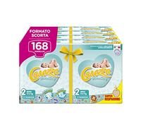 CAREZZA Welcome Baby Mini, Talla 2 (3-6 kg) 168 pañales