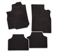 CarFashion 246674 Juego de alfombrillas, 4 piezas, Gris