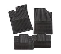 CarFashion 281759 Allwetter Matte Monza AB1 | Juego de Alfombrillas de 4 Piezas | TPE Alfombrilla de Goma Negro | Auto pie sin Juego de Alfombrillas para Matte Plana