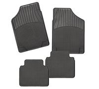 CarFashion Alfombrilla B2 para Todo Tipo de Clima, Alfombrillas de Goma TPE en Color Negro, Juego de Alfombrillas de Coche sin Soporte de Alfombrilla en Alfombrilla
