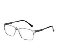 Carfia Clásico Gafas de bloqueo de luz cuadradas azules Luz azul anti para leer PC Smartphone y gafas que cambian de color Sombra exterior