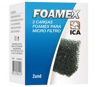 Carga de FOAMEX para micro filtro KW150. 2 unidades.