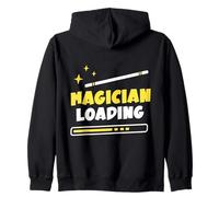 Carga De Magos Truco Magia Hechicero Mago Sudadera con Capucha