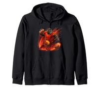 Carga de Mariscal de Campo de Mighty Football Gorilla Sudadera con Capucha