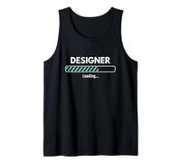 Carga de Trabajo Diseñador Creativo Artista Gráfico Profesional Camiseta sin Mangas