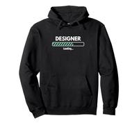 Carga de Trabajo Diseñador Creativo Artista Gráfico Profesional Sudadera con Capucha