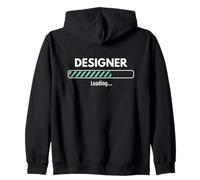 Carga de Trabajo Diseñador Creativo Artista Gráfico Profesional Sudadera con Capucha