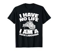 Carga Logística - Puerto Trabajador Portuario Camiseta