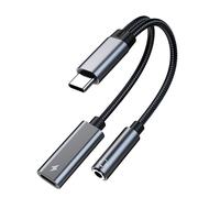 Carga rápida PD3.0 de 60 W para un encendido ultrarrápido, conexión optimizada con adaptador 2 en 1 para Google Pixel, Samsung Galaxy y más.