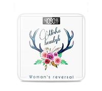 Carga USB Báscula De Baño Antideslizante, Digital De Alta Medición Precisa 180kg / 400lbs, Pantalla LCD Digital De Gran Área - Regalos De Halloween