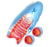 Carga USB, canal espiral 3D, silicona resistente al agua, modos múltiples - Azul