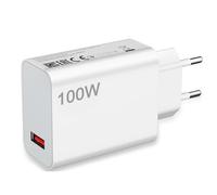 Cargador 100W para Xiaomi Redmi Note 15 Pro+ 5G Poco F8 Ultra M8 Pro,Rapida Carga Adaptador de Cargador Móvil Enchufe USB para Xiaomi 17 Pro MAX Redmi K90-Pro-MAX,Solo Adaptador