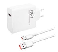 Cargador 120w, Cargador Rápido de 120 W con Cable USB C 1 m para Note 14 Pro 13 Pro 12, Cargador para 14T Pro/14 Ultra/13T Pro/12T/13, Poco X6 X4