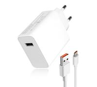 Cargador 120w Rápido para 14T Pro/14 Ultra/13T Pro/12T/13 Lite, Note13/12/11s/10Pro, Poco X6/M6/F5, Black Shark Lite 5 Carga Adaptador Turbo Hyper Charger con 2m 6A USB Tipo C Cable