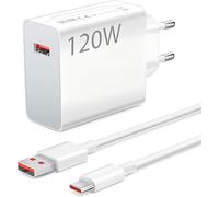 Cargador 120W USB y Cable USB C para Xiaomi Mi14 14 Ultra 13Pro 13T 12T Pro 12 Redmi Note 12Pro 11Pro 12 11S, Carga Adaptador Turbo Hyper Charger para Poco F6 F5 F4 GT 5G X6 X5 M5 Redmi Pad