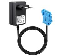 Cargador 12V 1A Compatible con Peg Perego Coche Eléctrico Niños, Adaptador 12V 1A con Indicador LED para Force Tractor/SUV/Polaris Outlaw/RZR 900 / Citrus, Fuente de Alimentación con Cable 2m