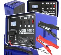 Cargador 12V 24V 50A Schnellladung Batería Booster Ayuda Starter de